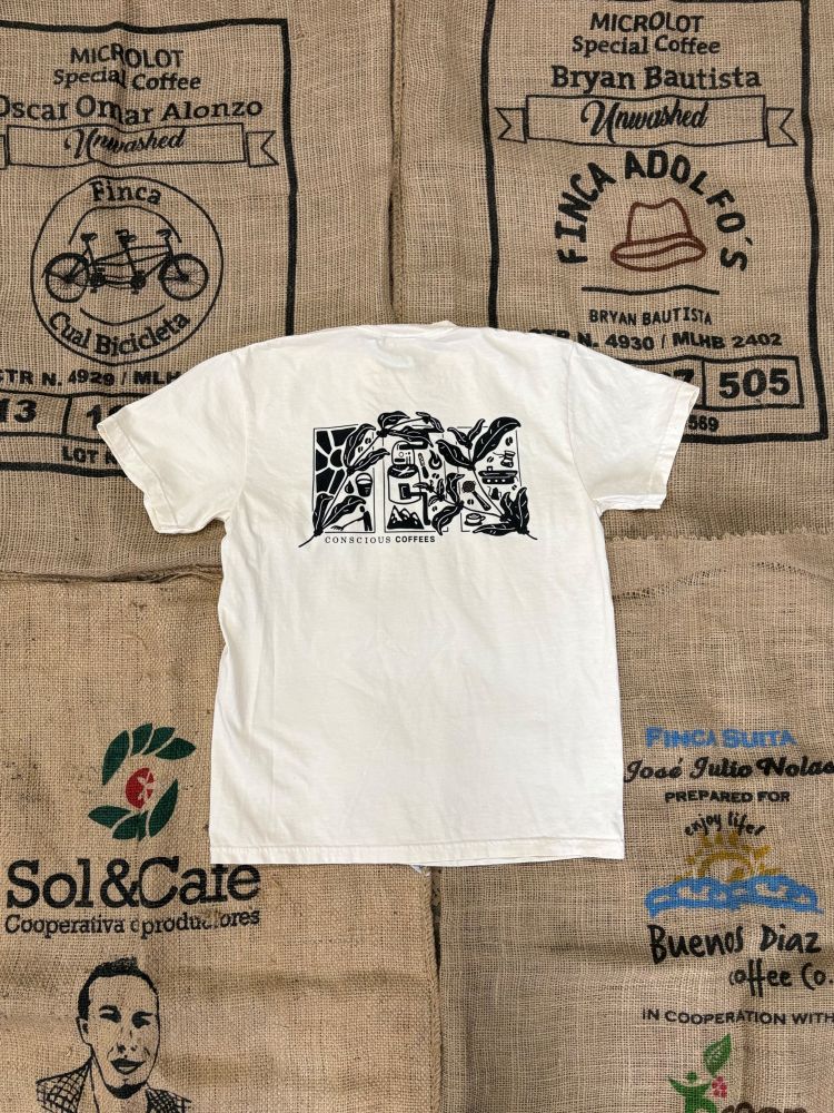 
                  
                    Conscious Coffees T-Shirt
                  
                